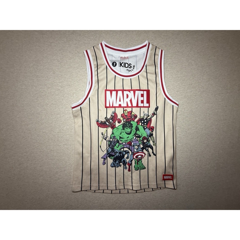 Cotton On Marvel Super Hero Jersey Size 10 Boys